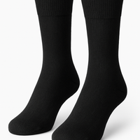 HEINSA Businesssocken Schwarz für Herren – Komfort trifft Technologie: Bio-Baumwolle & Silberguard - Hergestellt in Deutschland