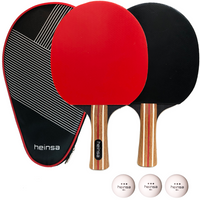 heinsa professional table tennis bat set