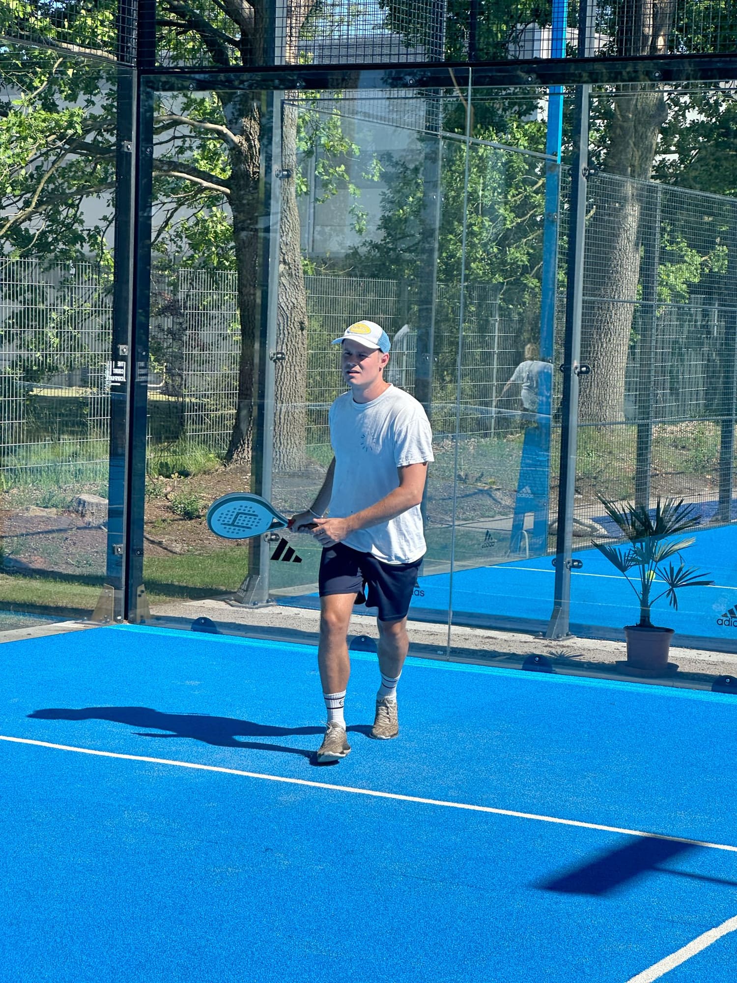 Padel-Spiel