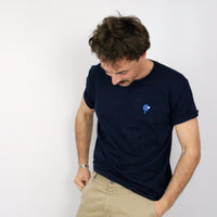 T-Shirt Men's Racket Navy Blue