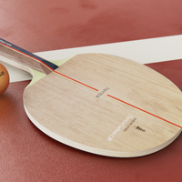 heinsa Japan Carbon OFF + Tischtennisschläger Holz aus japanischen Hinoki Holz