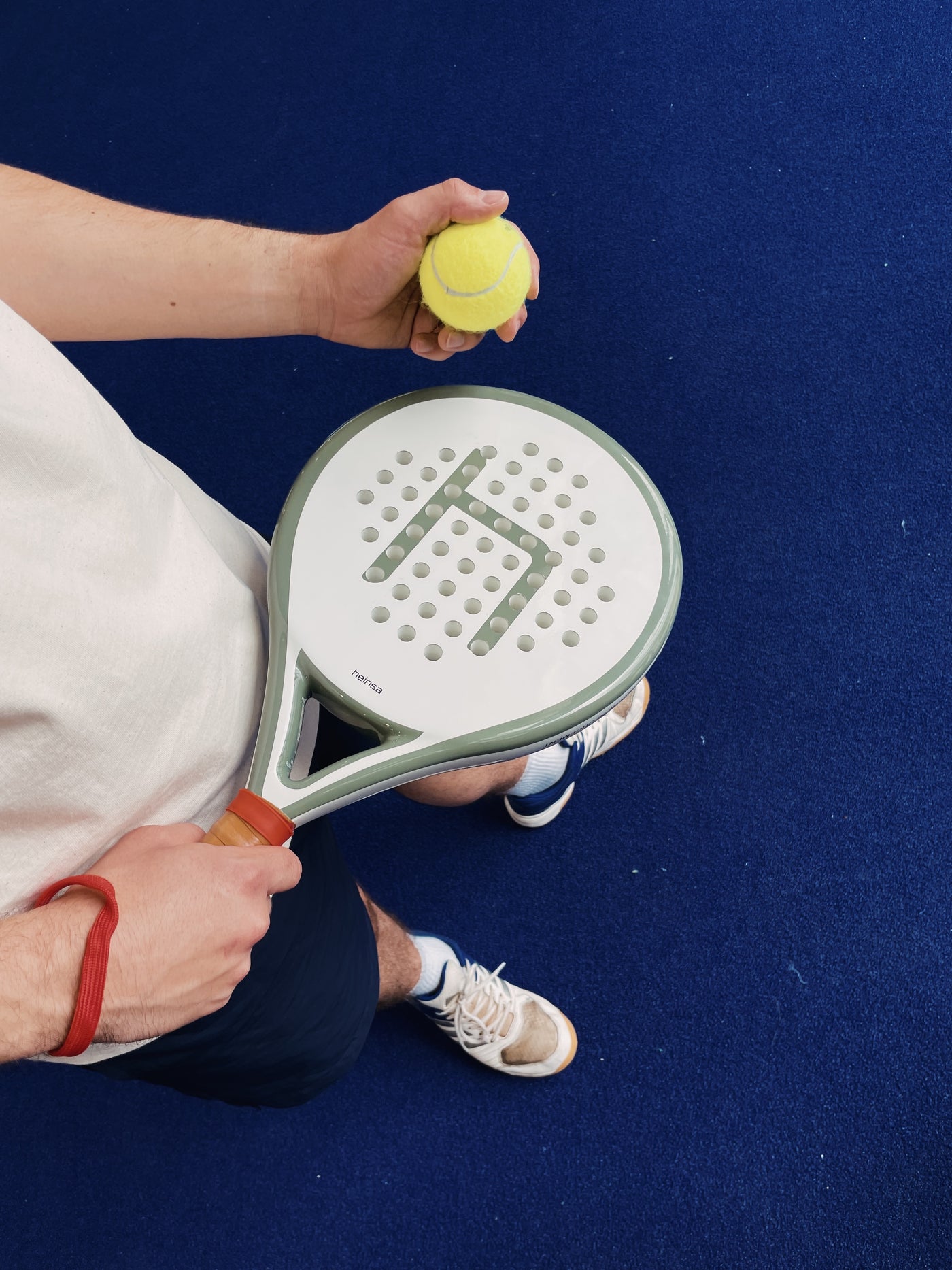 heinsa Solo Padel Schläger mit 100% Carbon Rahmen