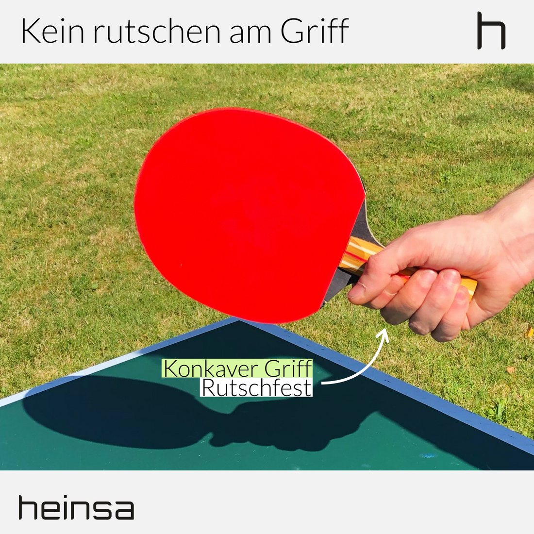 heinsa Tischtennisschläger Set für die ganze Familie