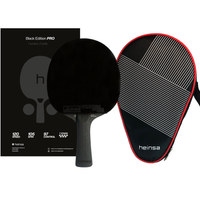 heinsa Black Edition Pro - Carbon Schläger für Spin & Speed mit Tasche