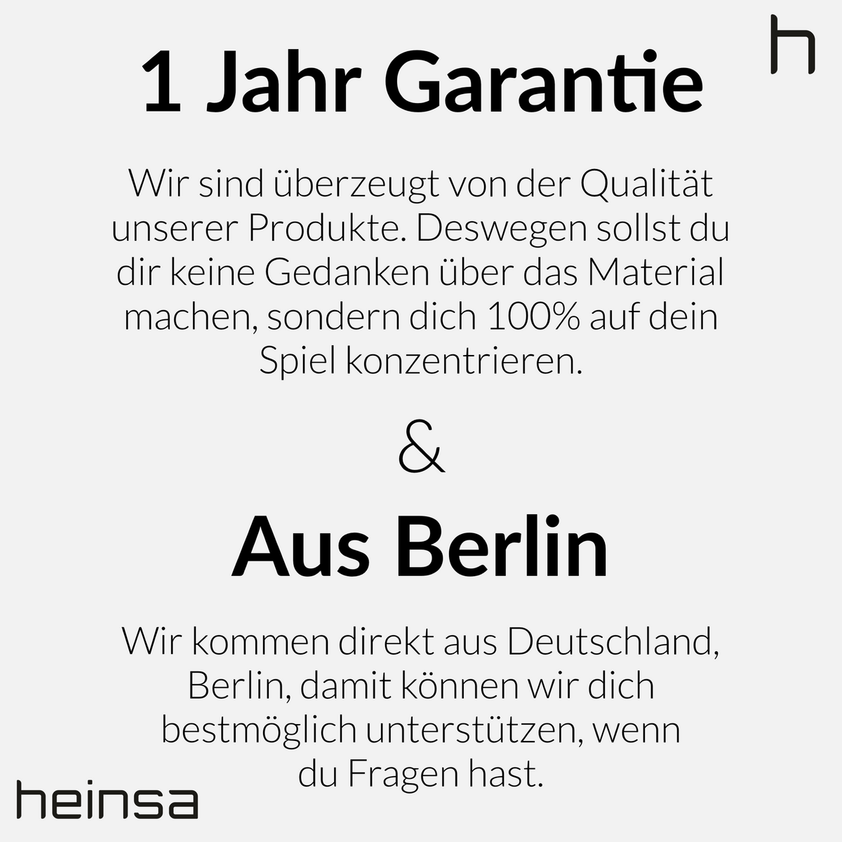 heinsa Tischtennisschläger Set für die ganze Familie