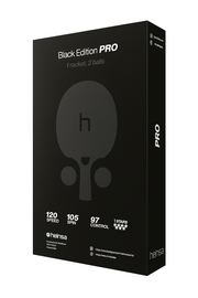 heinsa Black Edition Pro - Carbon Schläger für Spin & Speed