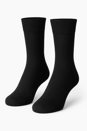 HEINSA Businesssocken Schwarz für Herren – Komfort trifft Technologie: Bio-Baumwolle & Silberguard - Hergestellt in Deutschland