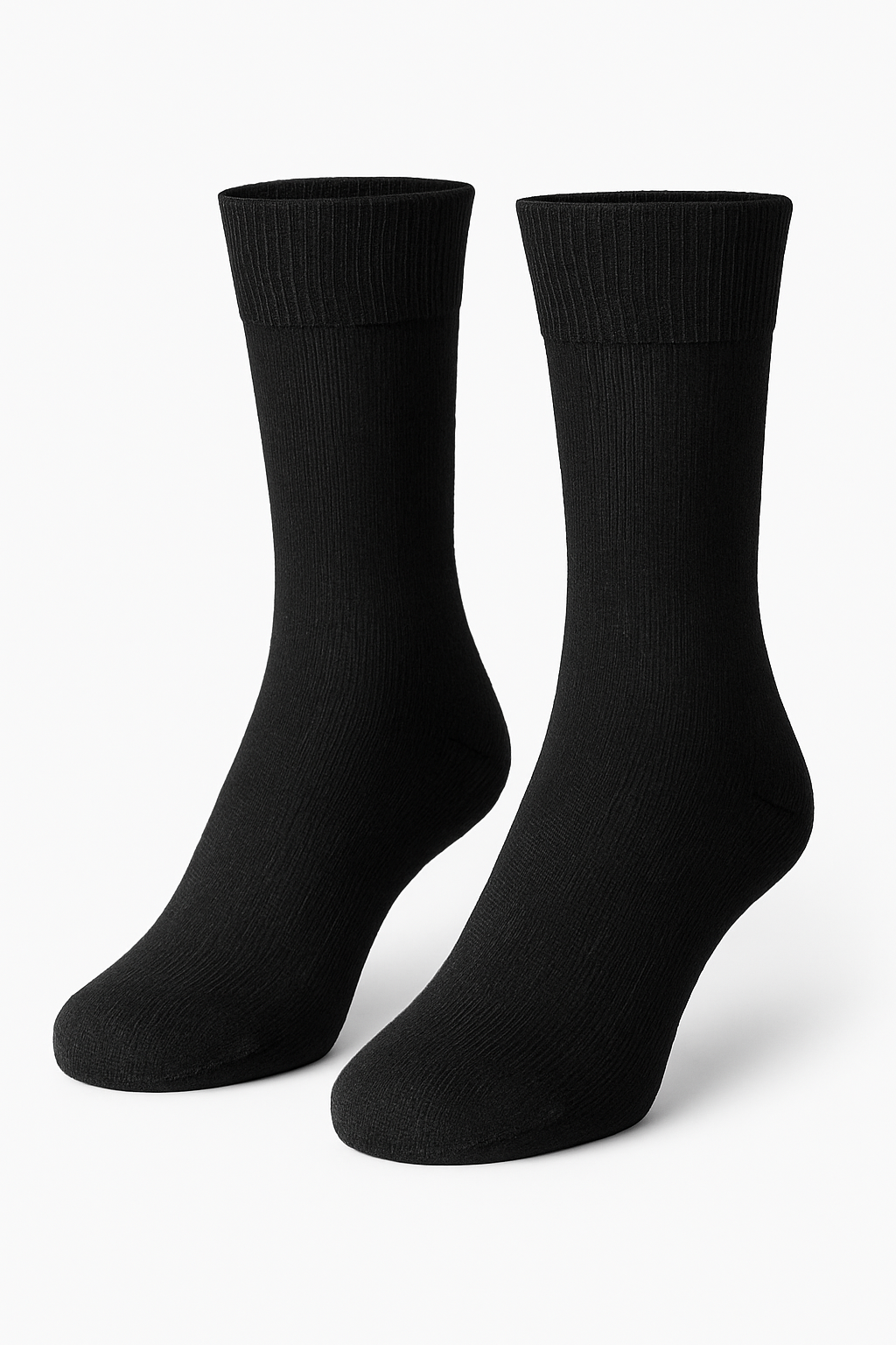 HEINSA Businesssocken Schwarz für Herren – Komfort trifft Technologie: Bio-Baumwolle & Silberguard - Hergestellt in Deutschland