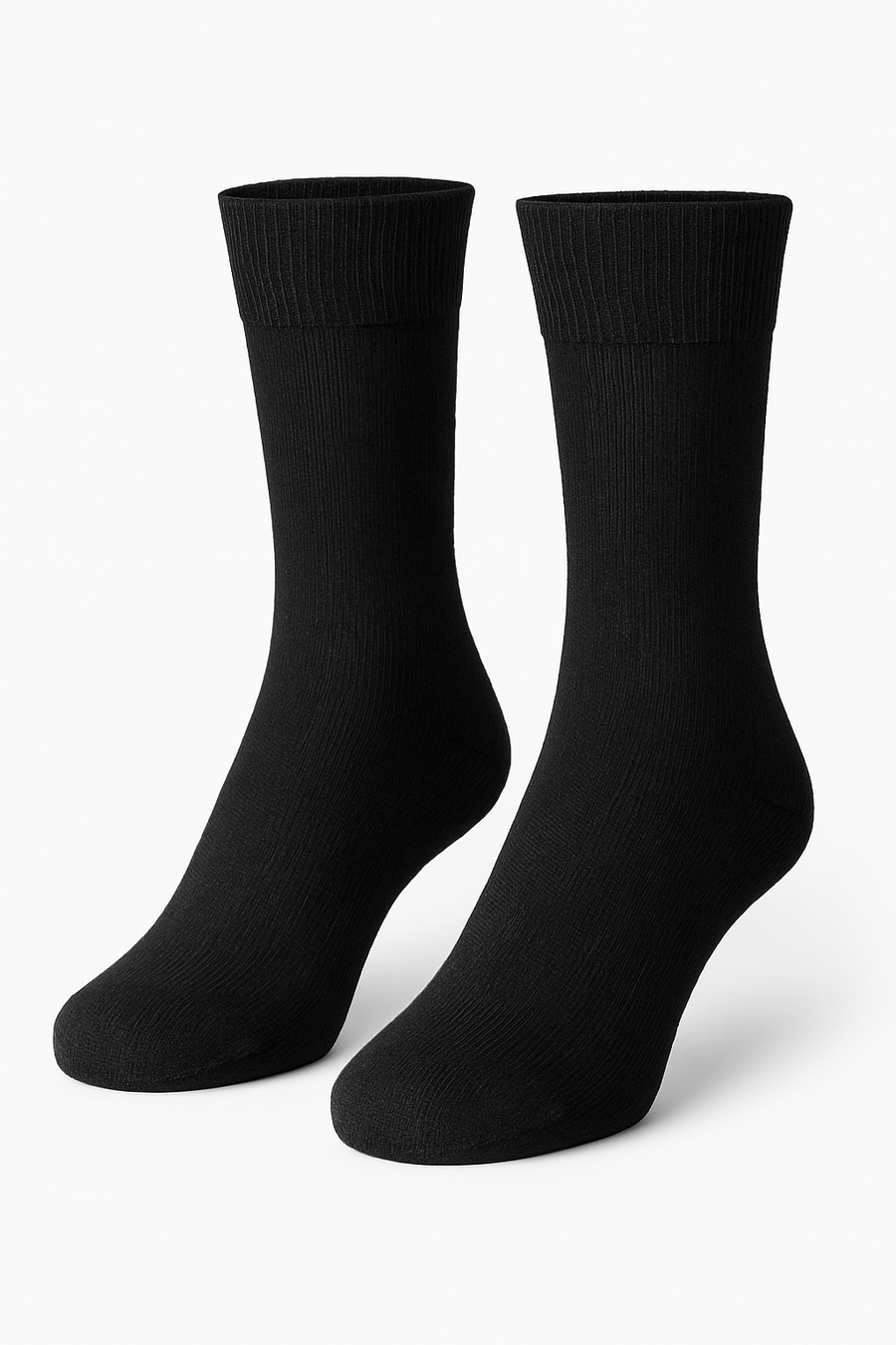 HEINSA Businesssocken Schwarz für Herren – Komfort trifft Technologie: Bio-Baumwolle & Silberguard - Hergestellt in Deutschland