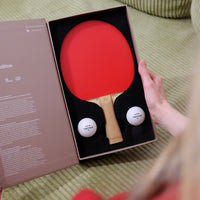 HEINSA Natural Edition – Carbon Tischtennisschläger mit Naturholz-Optik