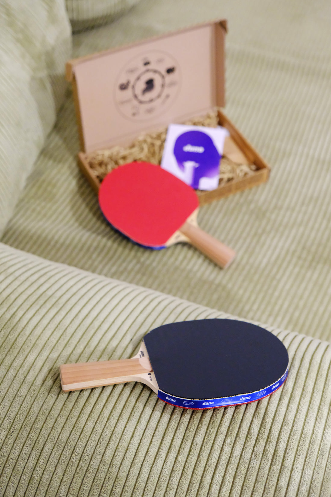 Juno Tischtennisschläger – Hergestellt in Deutschland - Heinsa