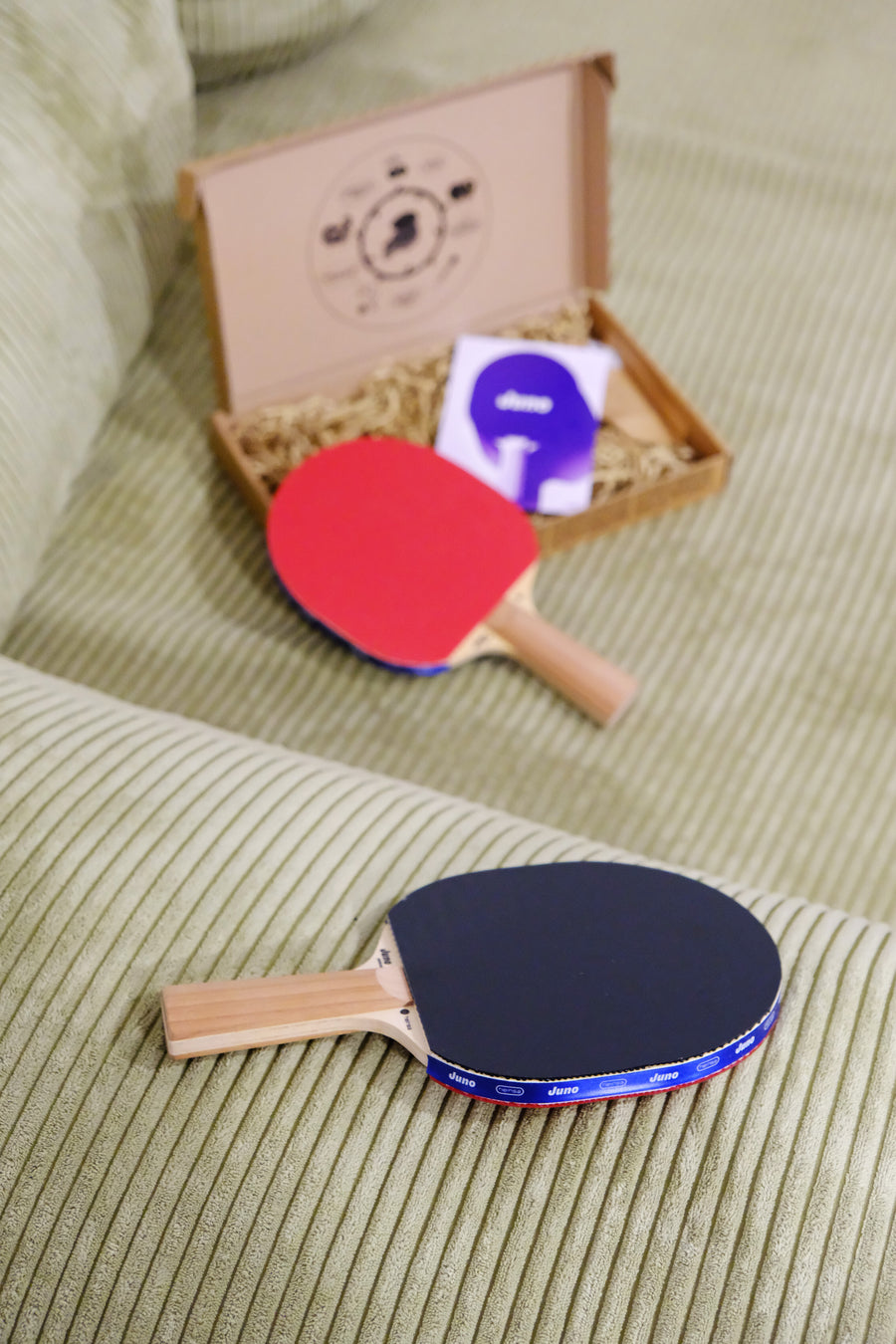 Juno Tischtennisschläger – Hergestellt in Deutschland - Heinsa