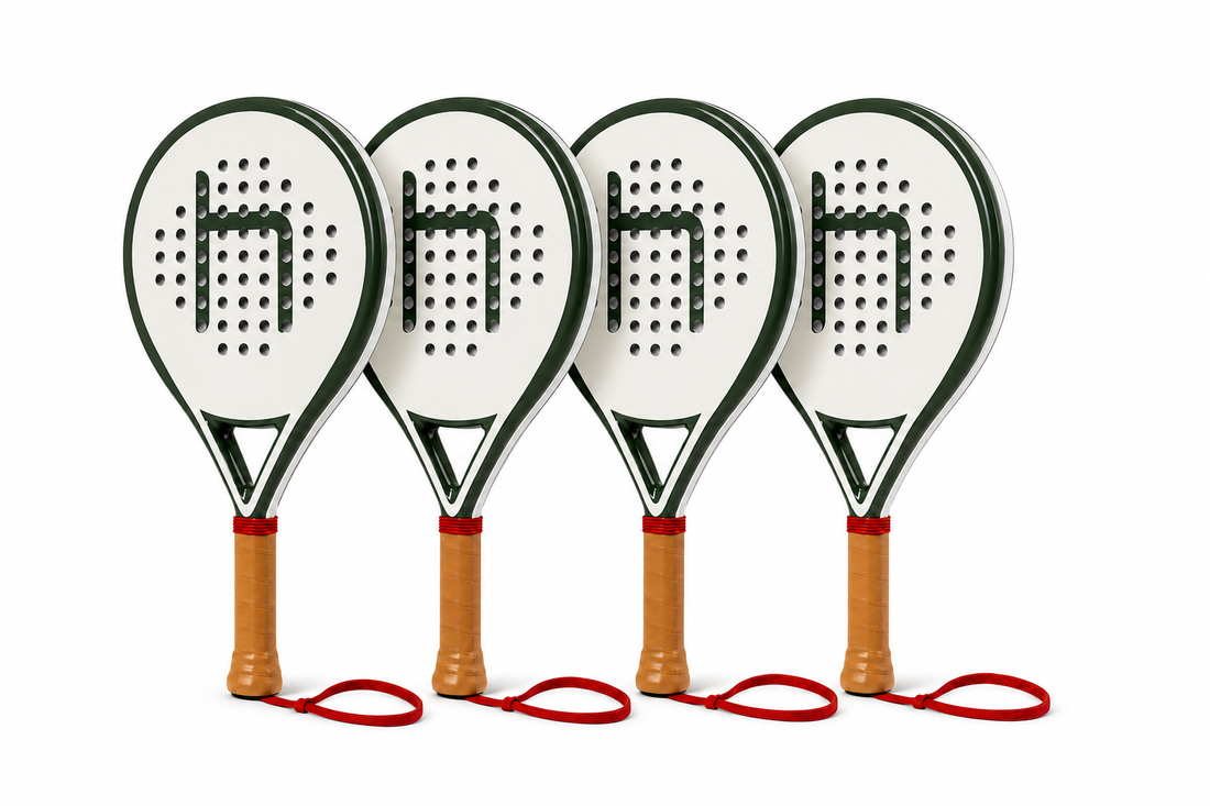 heinsa Crew Padel Schläger 4 Schläger Set