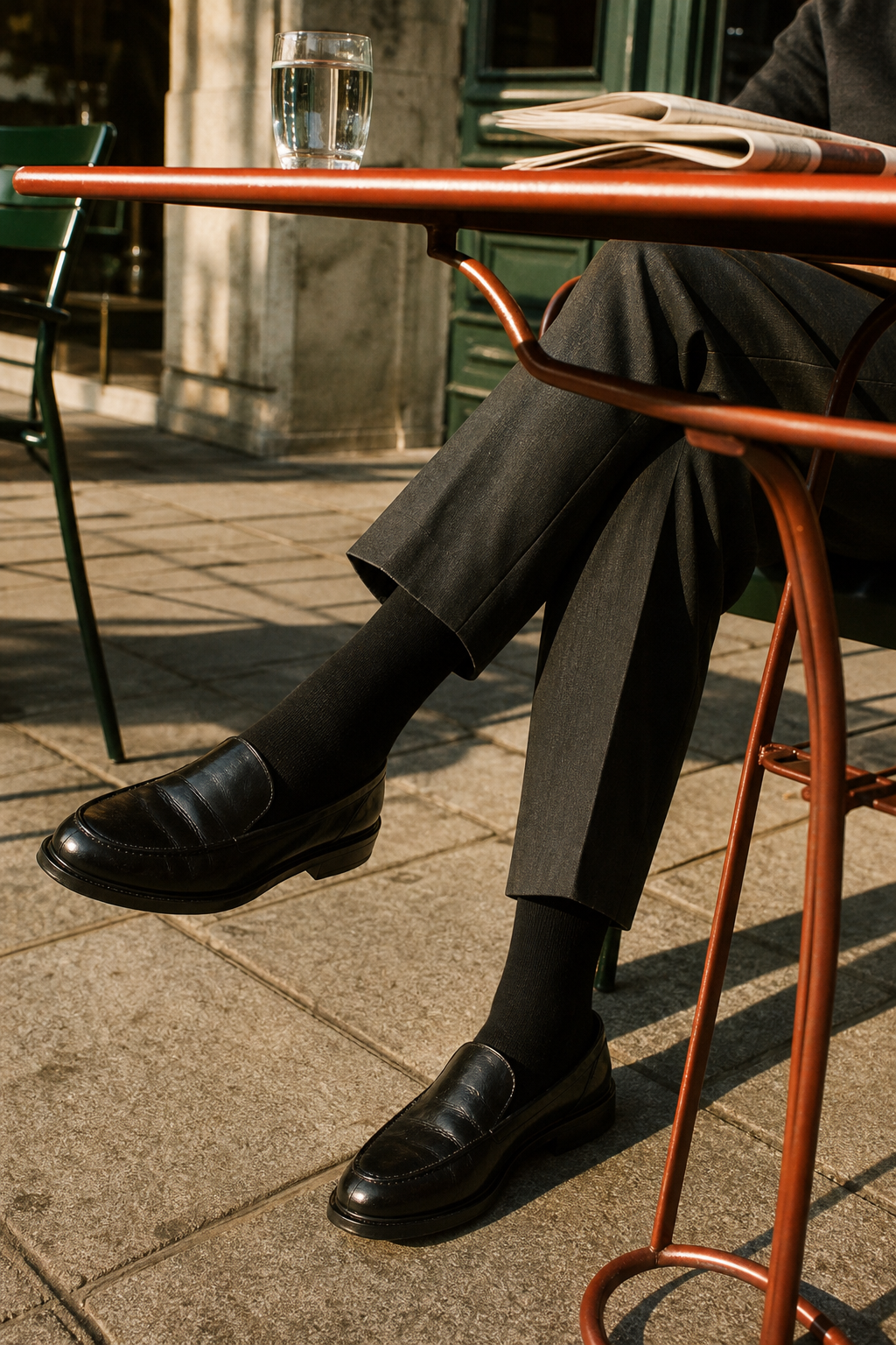 HEINSA Businesssocken Schwarz für Herren – Komfort trifft Technologie: Bio-Baumwolle & Silberguard - Hergestellt in Deutschland
