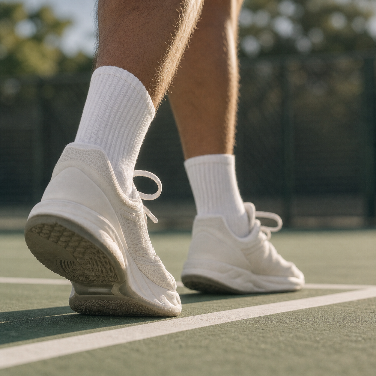 heinsa weiße Tennissocken aus GOTS-zertifizierter Bio-Baumwolle – Made in Germany, Nachhaltig & Langlebig