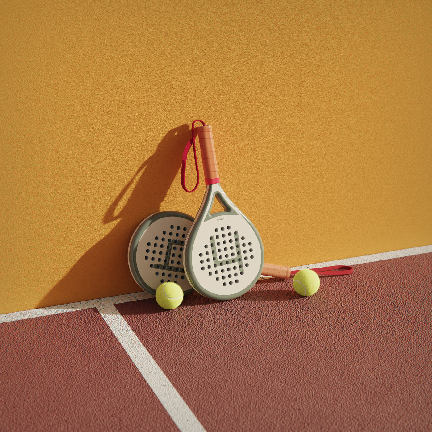 heinsa Solo Padel Schläger mit 100% Carbon Rahmen
