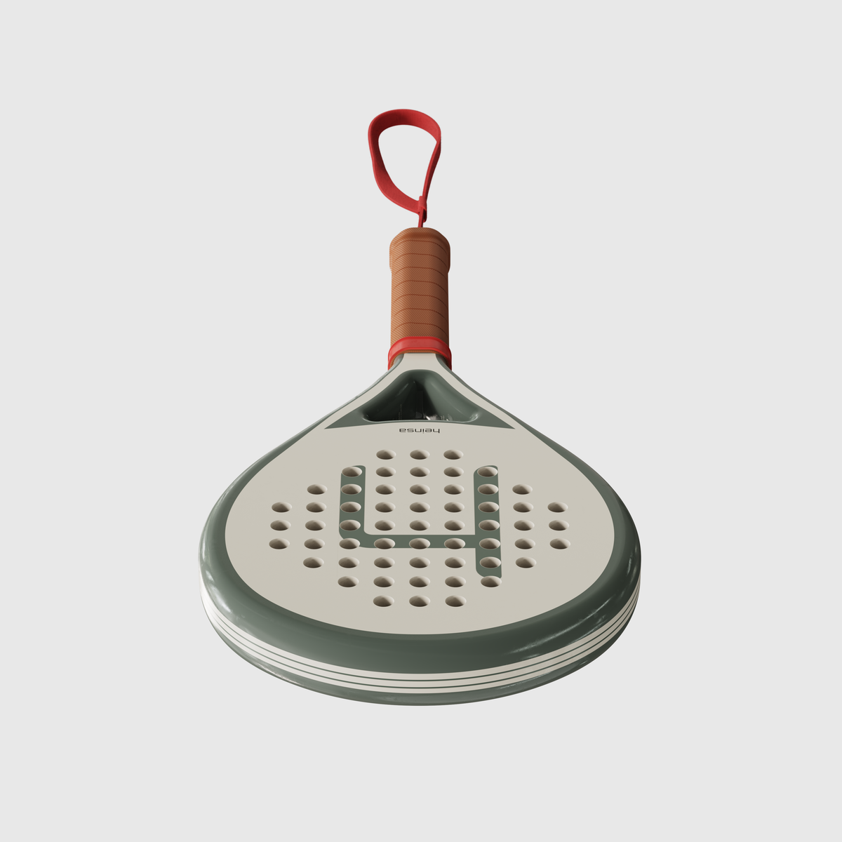 heinsa Solo Padel Schläger mit 100% Carbon Rahmen