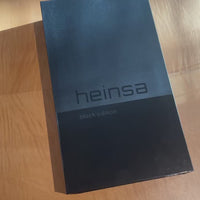 heinsa "black edition" Profi Tischtennisschläger aus Carbon und extra Tischtennisbälle Bundle