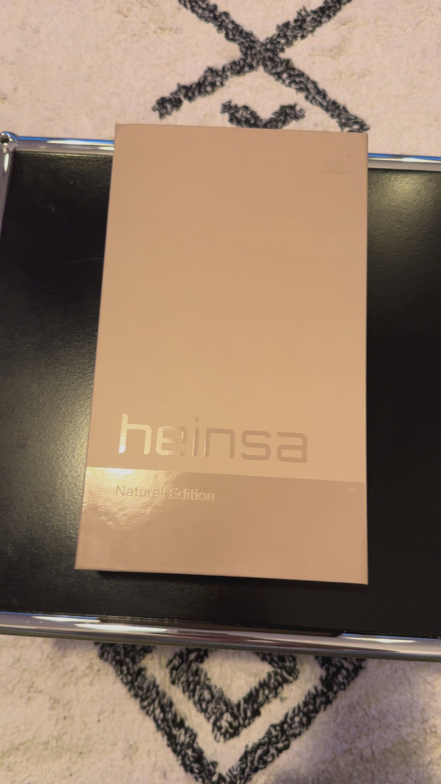 HEINSA Natural Edition – Carbon Tischtennisschläger mit Naturholz-Optik