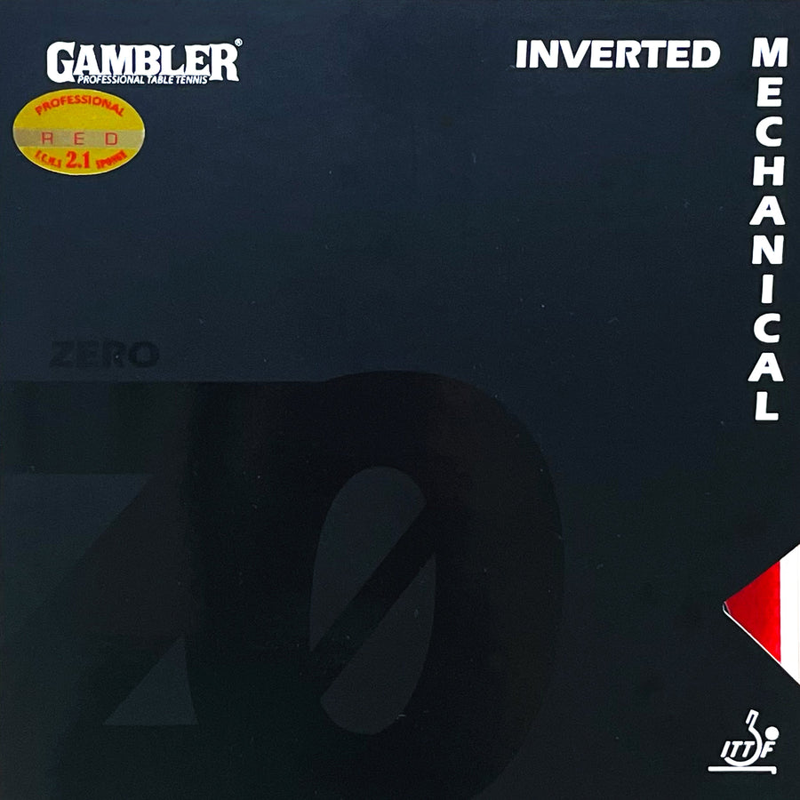 Gambler Zero High Gravity Beläge 2,1 mm für Black Edition Rot & Schwarz