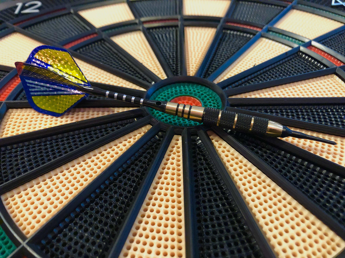 heinsa Dartpfeile mit Kunstoffspitze 18g (3er Set)