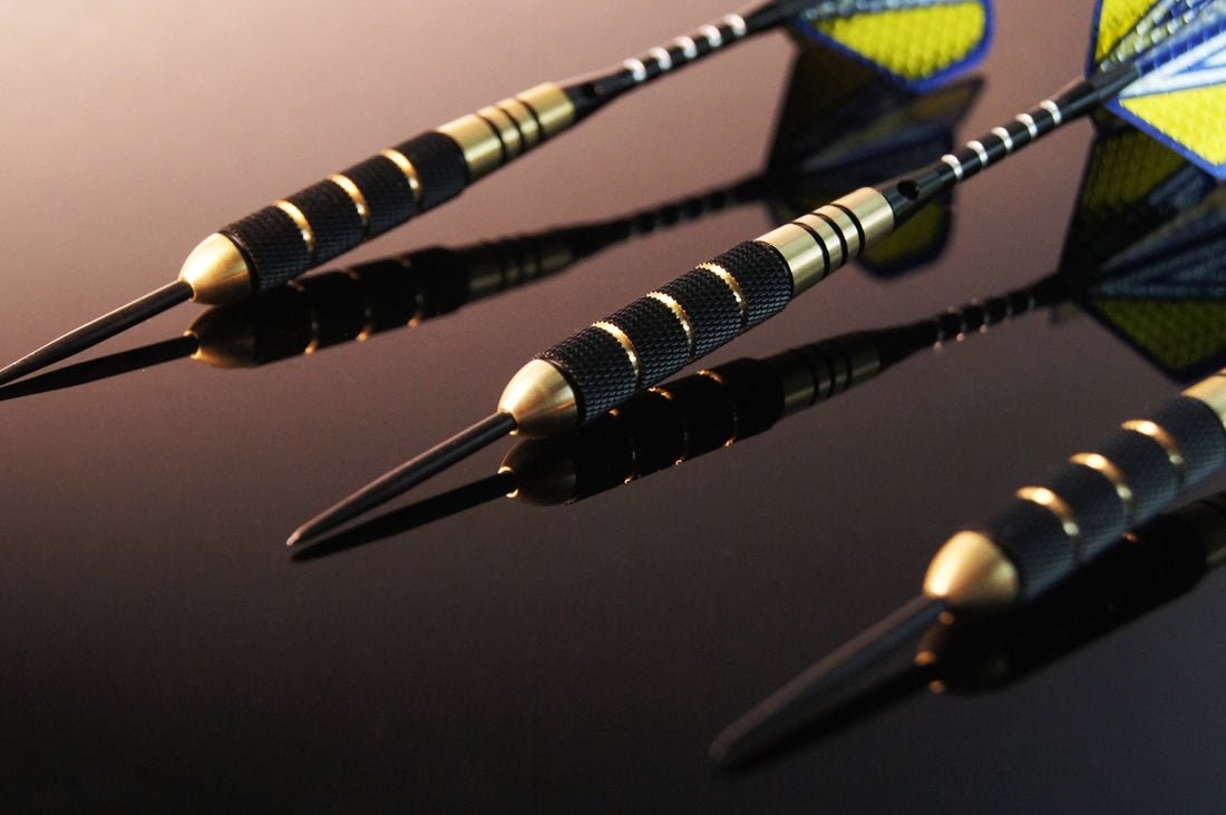 heinsa Dartpfeile mit Metallspitze 20g (3er Set)