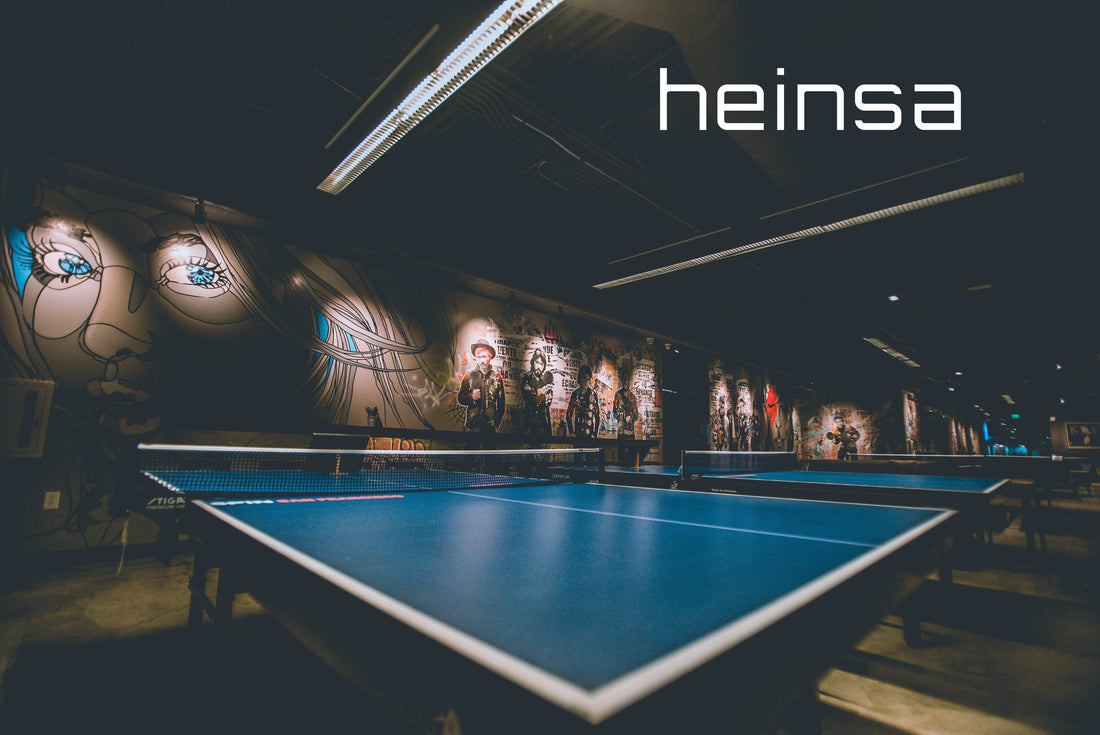 B-STOCK heinsa professional table tennis bat set