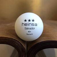 heinsa 3 star table tennis balls 40+ "Salvador"