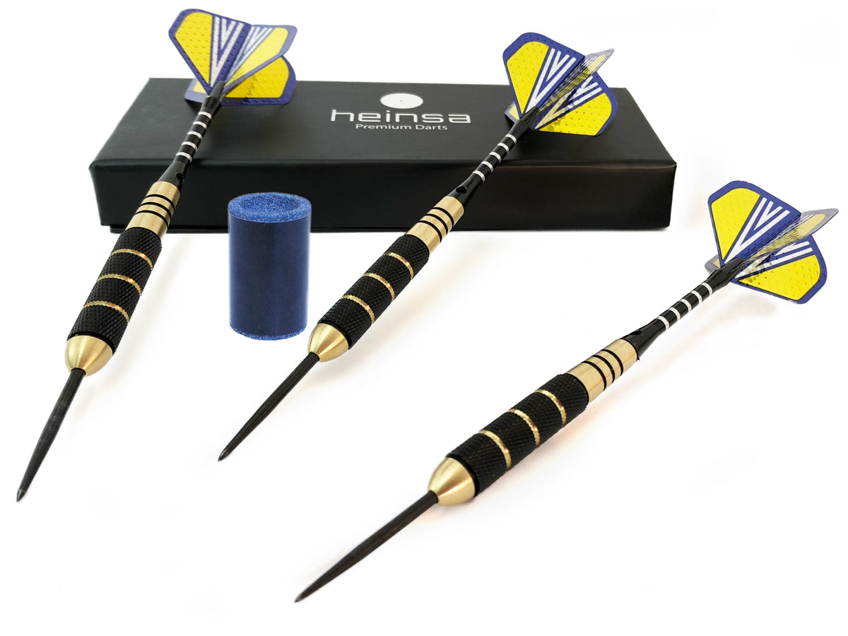 heinsa Dartpfeile mit Metallspitze 20g (3er Set)