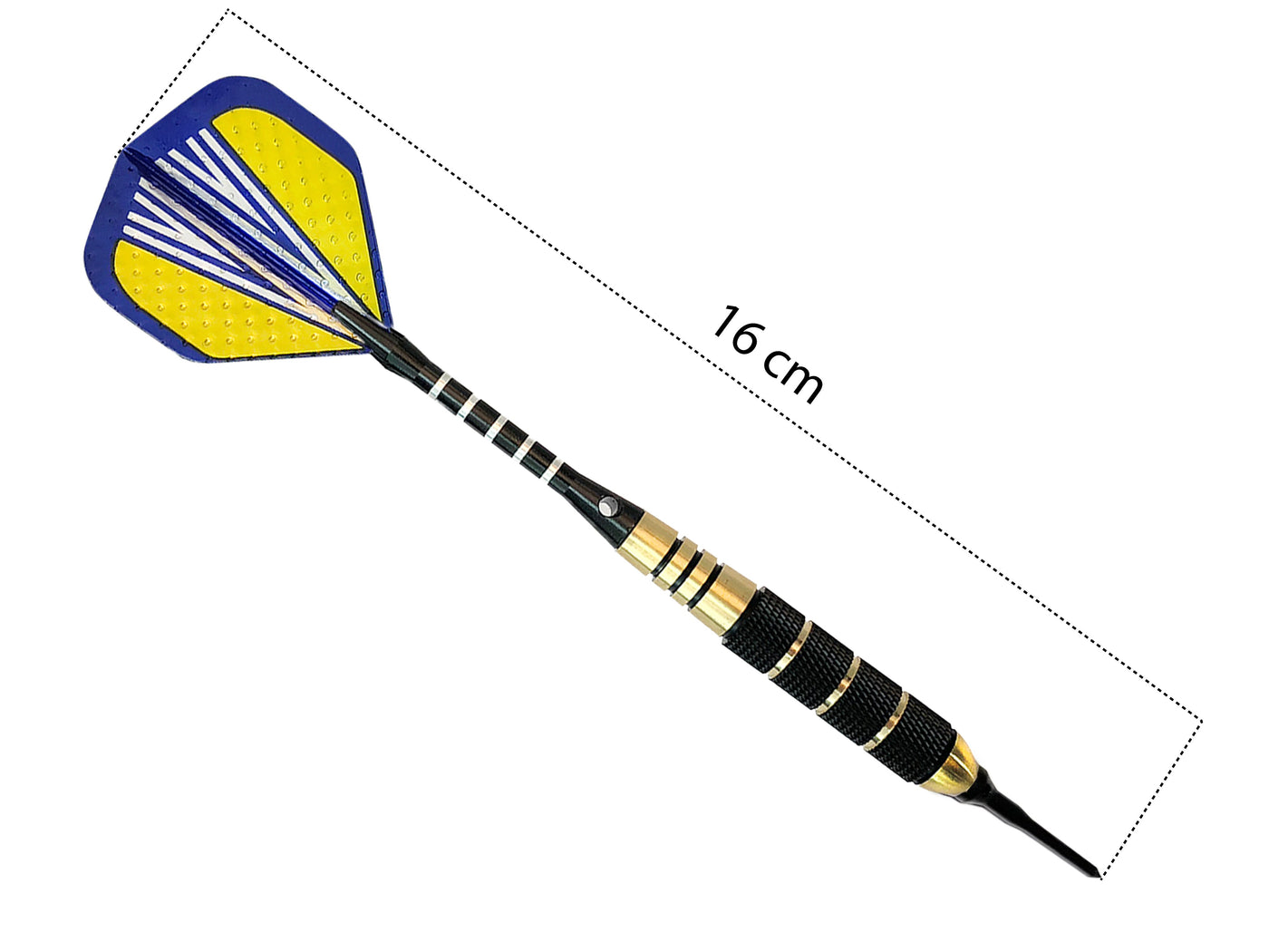 heinsa Dartpfeile mit Kunstoffspitze 18g (3er Set)