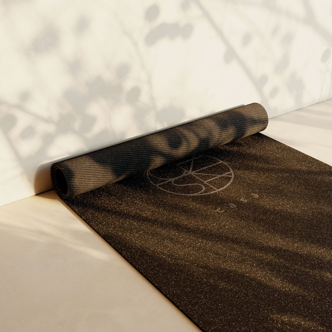 casa origin - Ecological yoga mat made of black cork and natural rubber