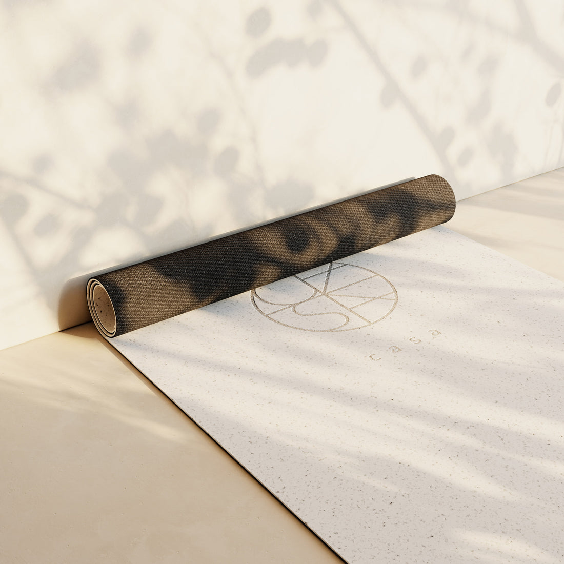 casa origin - Ecological yoga mat made of black cork and natural rubber