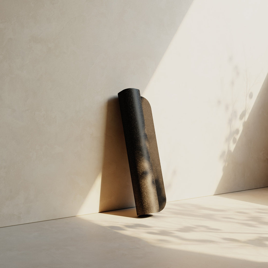 B-Ware - Ecological yoga mat made of black cork and natural rubber