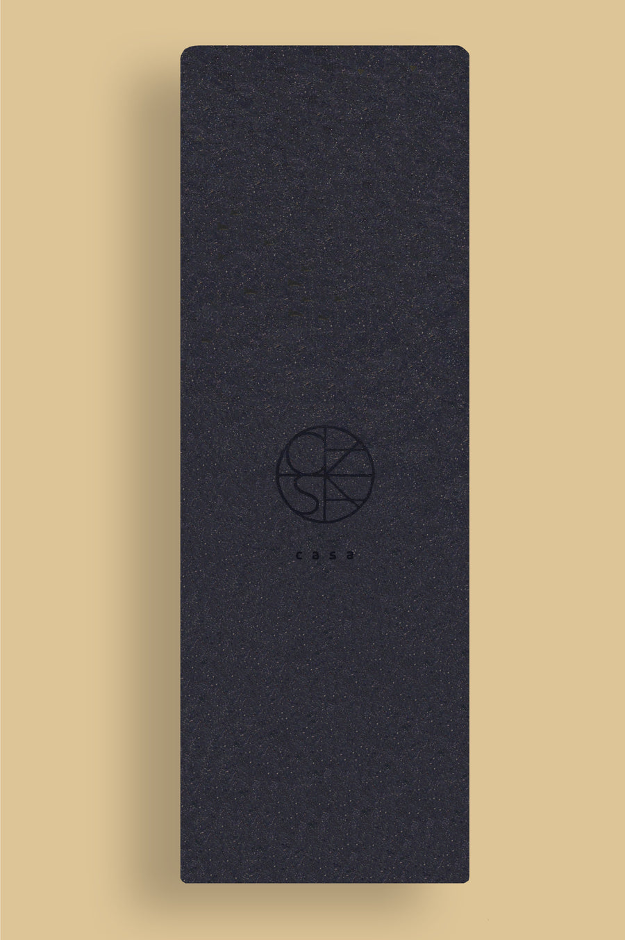 casa origin - Ecological yoga mat made of black cork and natural rubber