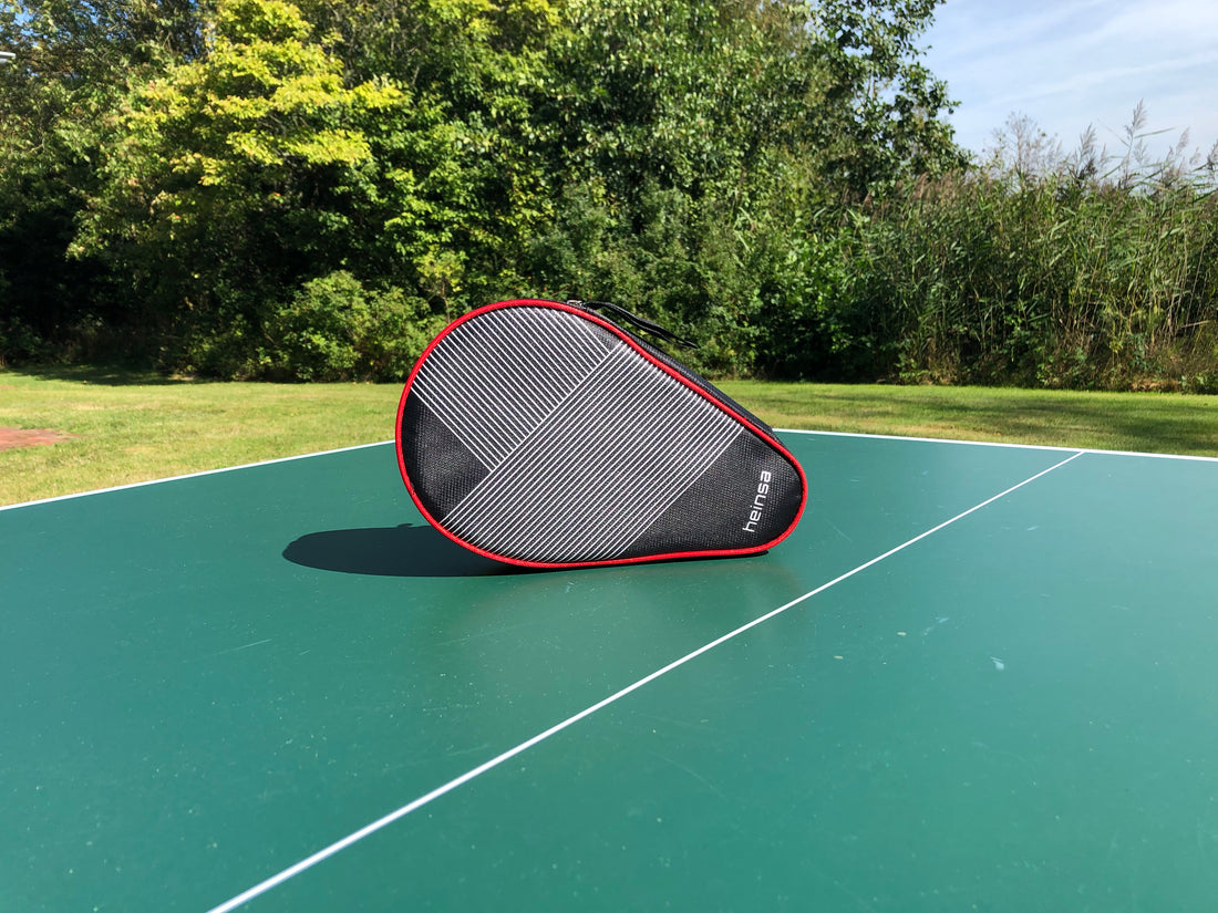 Table tennis racket bag for 2 rackets and accessories