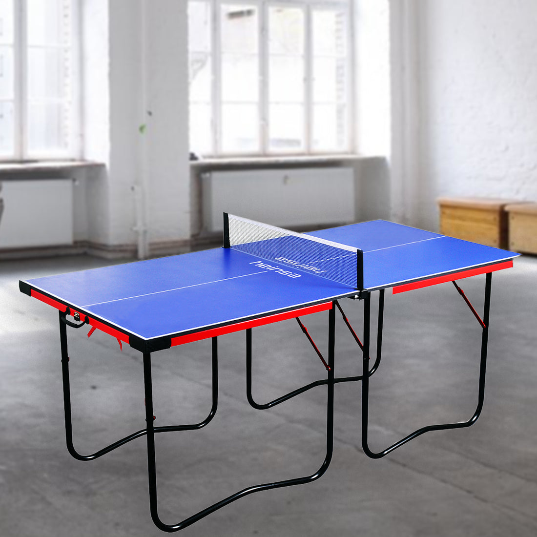 NEW heinsa table tennis table small collapsible