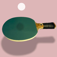 Professional "bosque" table tennis bat with 6 extra table tennis balls and bag