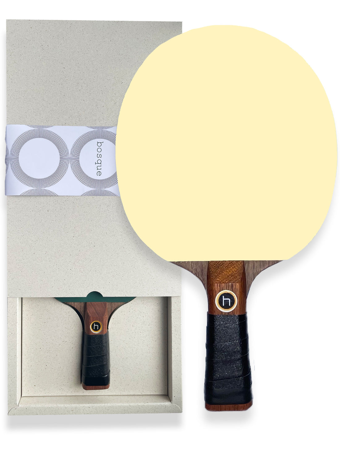 B-STOCK table tennis bat "bosque" made of walnut