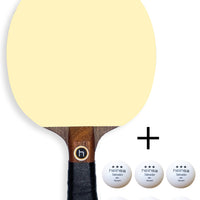 Professional table tennis bat "bosque" with 6 extra table tennis balls