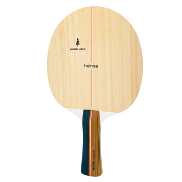 heinsa Japan Carbon OFF + Tischtennisschläger Holz aus japanischen Hinoki Holz