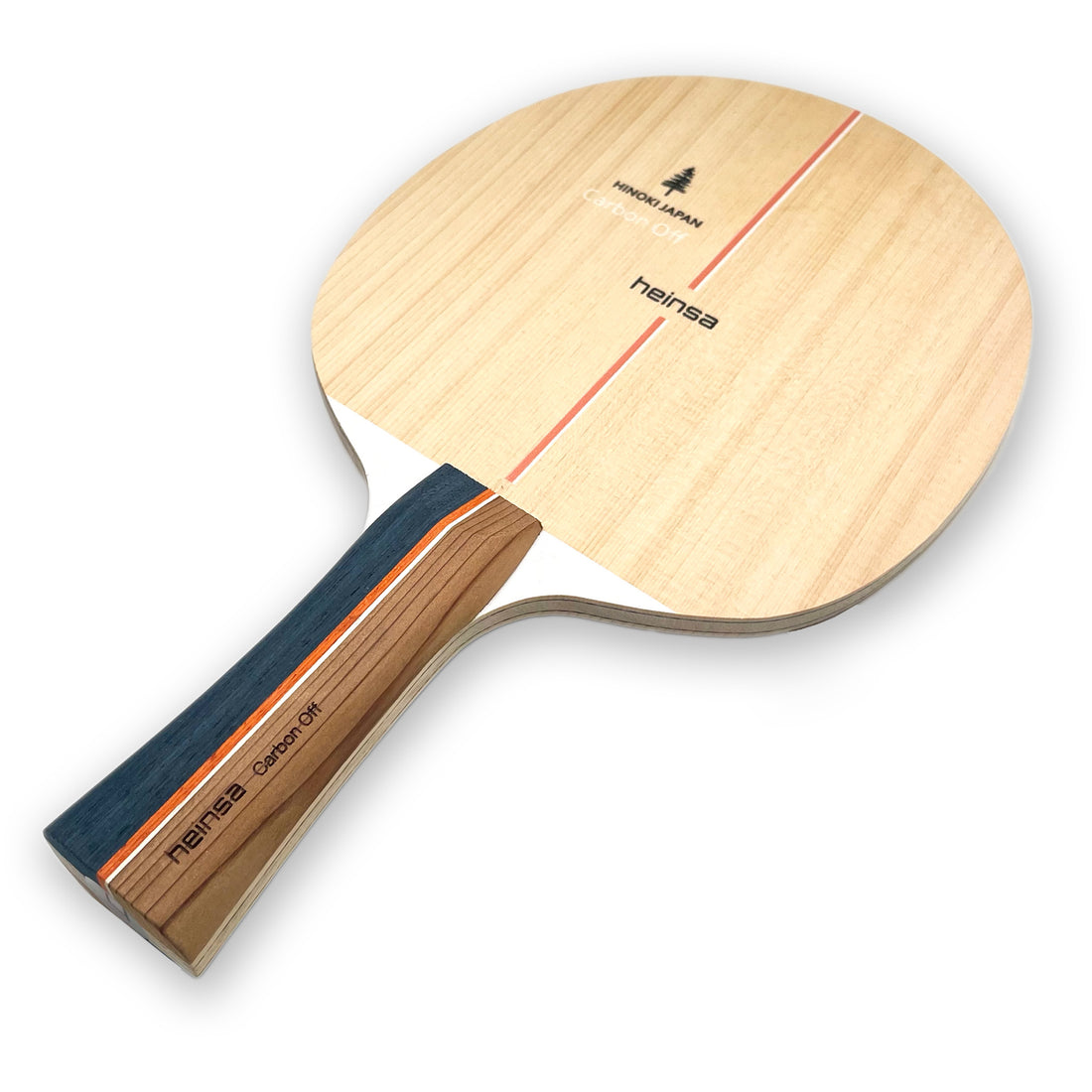 heinsa Japan Carbon OFF + table tennis bat made of Japanese Hinoki wood