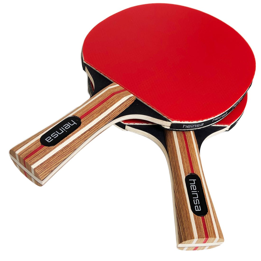 heinsa table tennis bat set with net